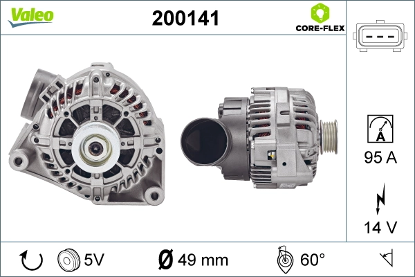 CA1400IR HELLA Gerador