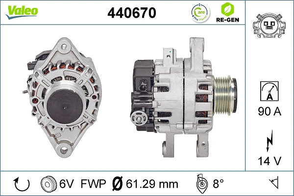 Compre 440670 VALEO Gerador