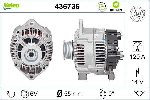Compre 436736 VALEO Gerador