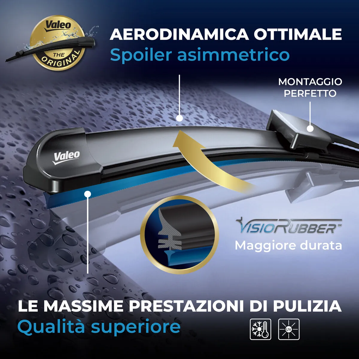 Limpa-pára-brisas do pára-brisas, kit de 2 un. Renault LOGAN 2 L52