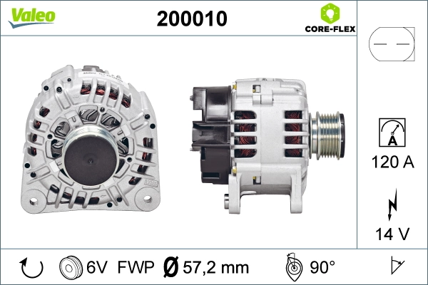 Compre 200010 VALEO Gerador