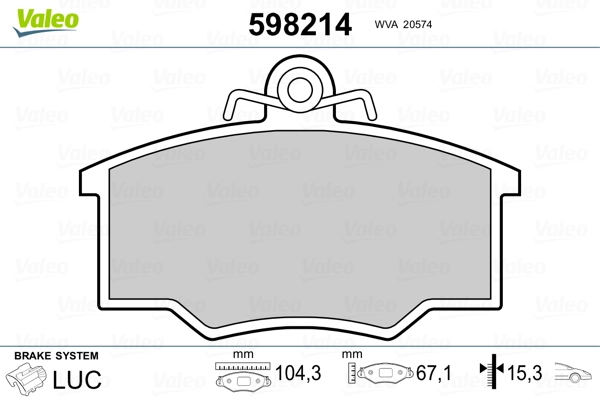 Sapatas do freio dianteiras de disco DP85009 Brembo
