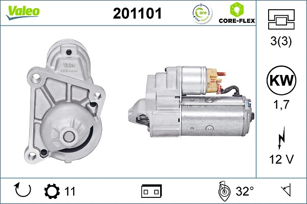 Motor de arranco MSR369 Magneti Marelli