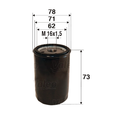 Filtro de óleo Ford 5002452