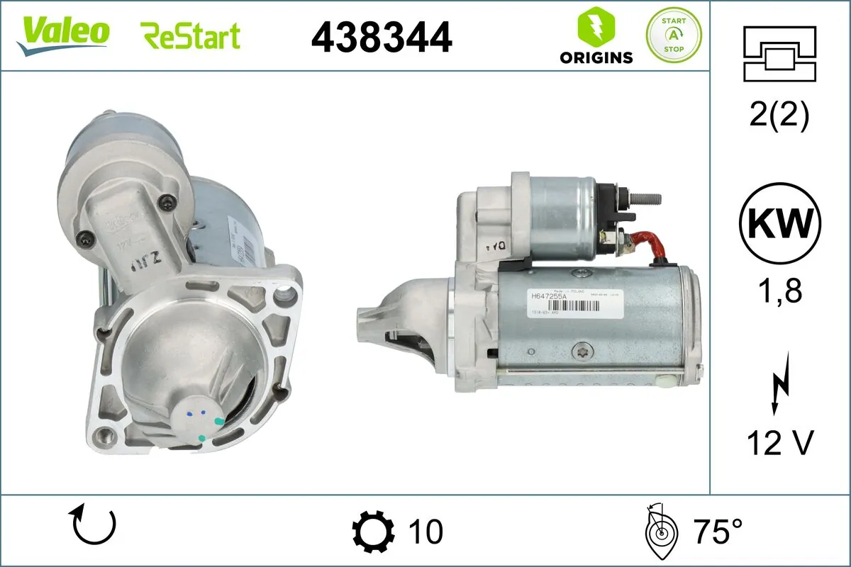  Motor de arranco Fiat 500 X hatchback (334) (2014 - 2026) X