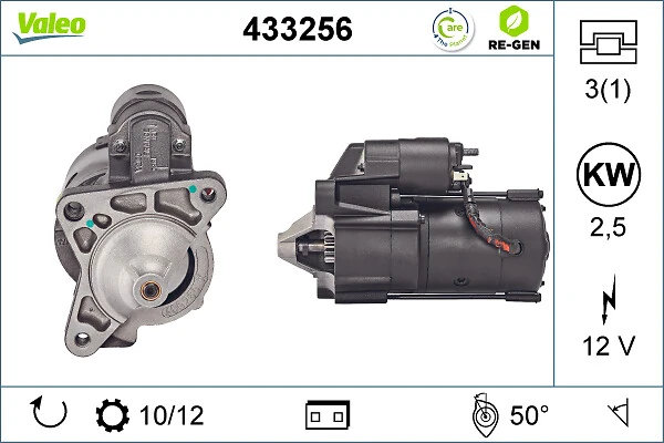 Compre 433256 VALEO Motor de arranco