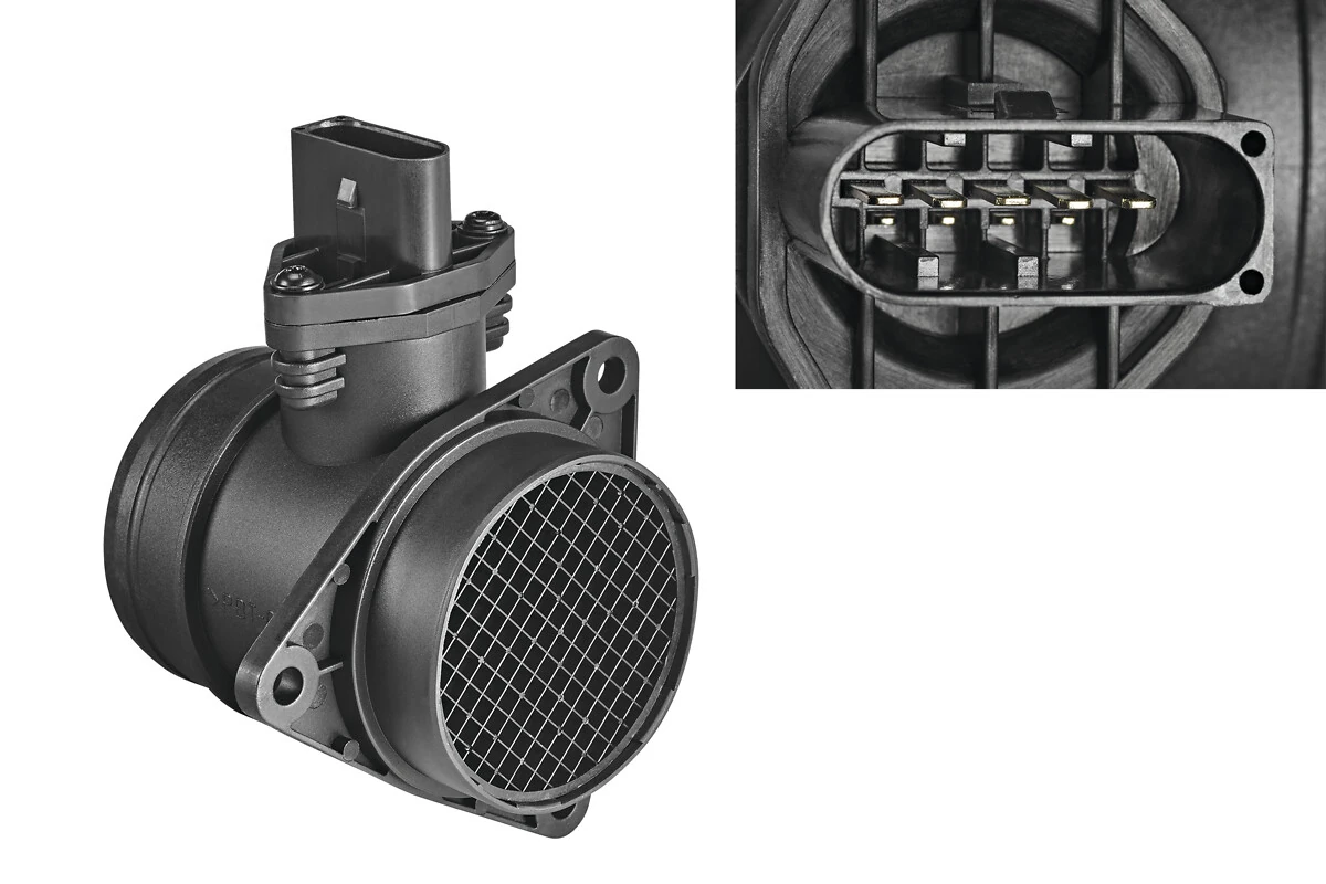 Sensor de fluxo (consumo) de ar, medidor de consumo M.A.F. - (Mass Airflow) para Volkswagen Polo III 6N2
