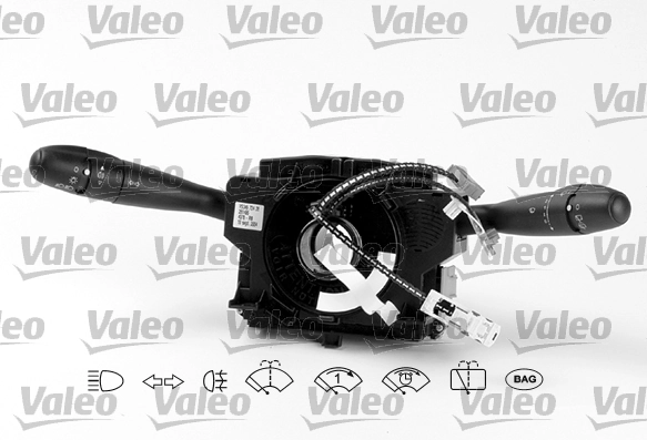 Comutador instalado na coluna da direção, montado para Citroen Berlingo  B9