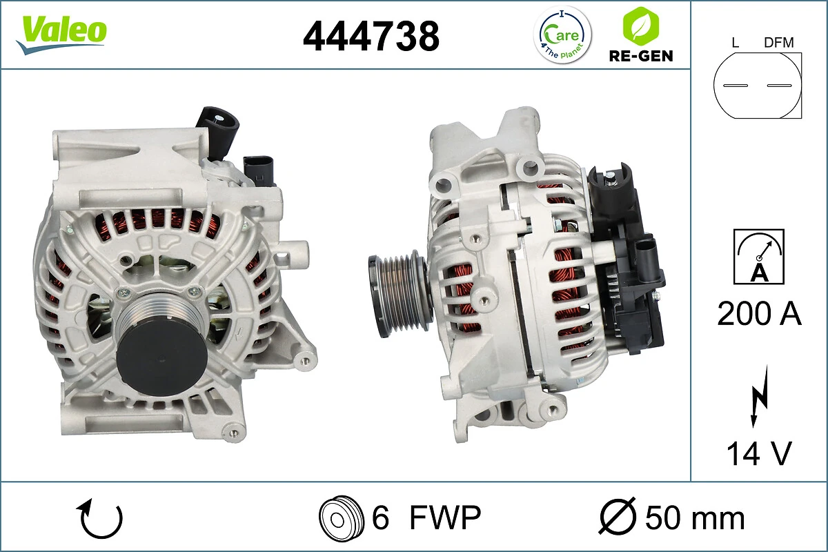 Compre 444738 VALEO Gerador