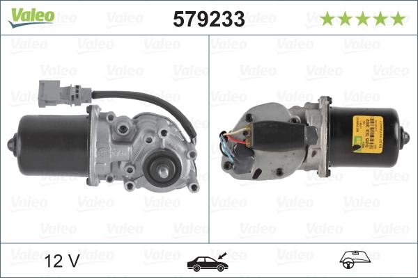 Motor de limpador pára-brisas do pára-brisas Renault Laguna I B56, 556