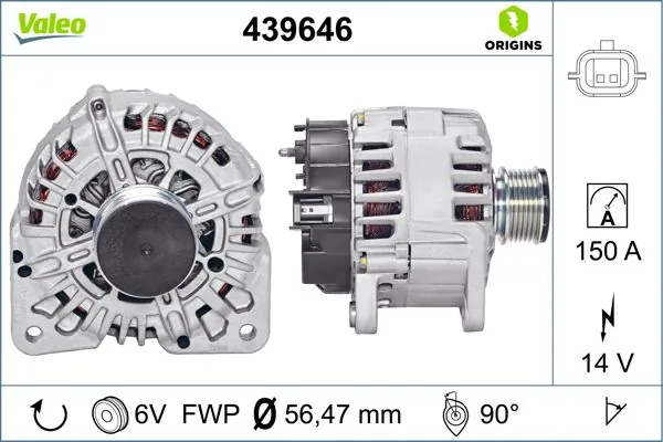 Compre 439646 VALEO Gerador