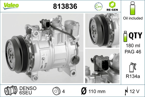  Compressor de aparelho de ar condicionado Audi A4 B6 sedan (8E2) (2000 - 2005) B6