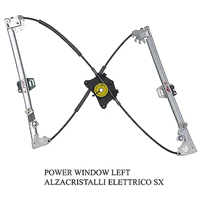 Mecanismo de acionamento de vidro da porta dianteira esquerda Volkswagen Passat B7 362