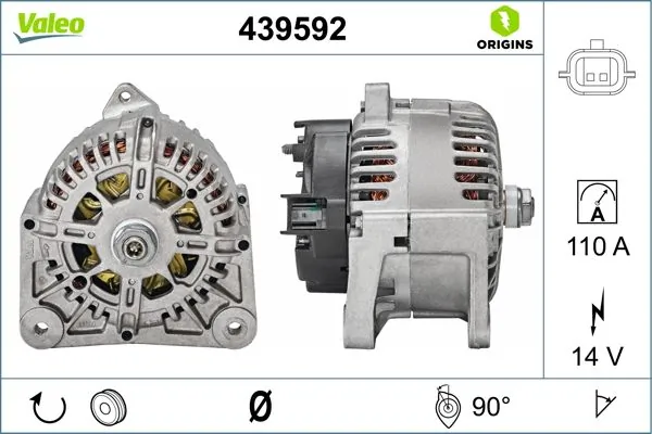 Compre 1638109880 Peugeot/Citroen Gerador