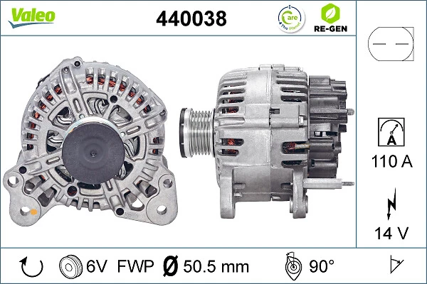 Compre 440038 VALEO Gerador