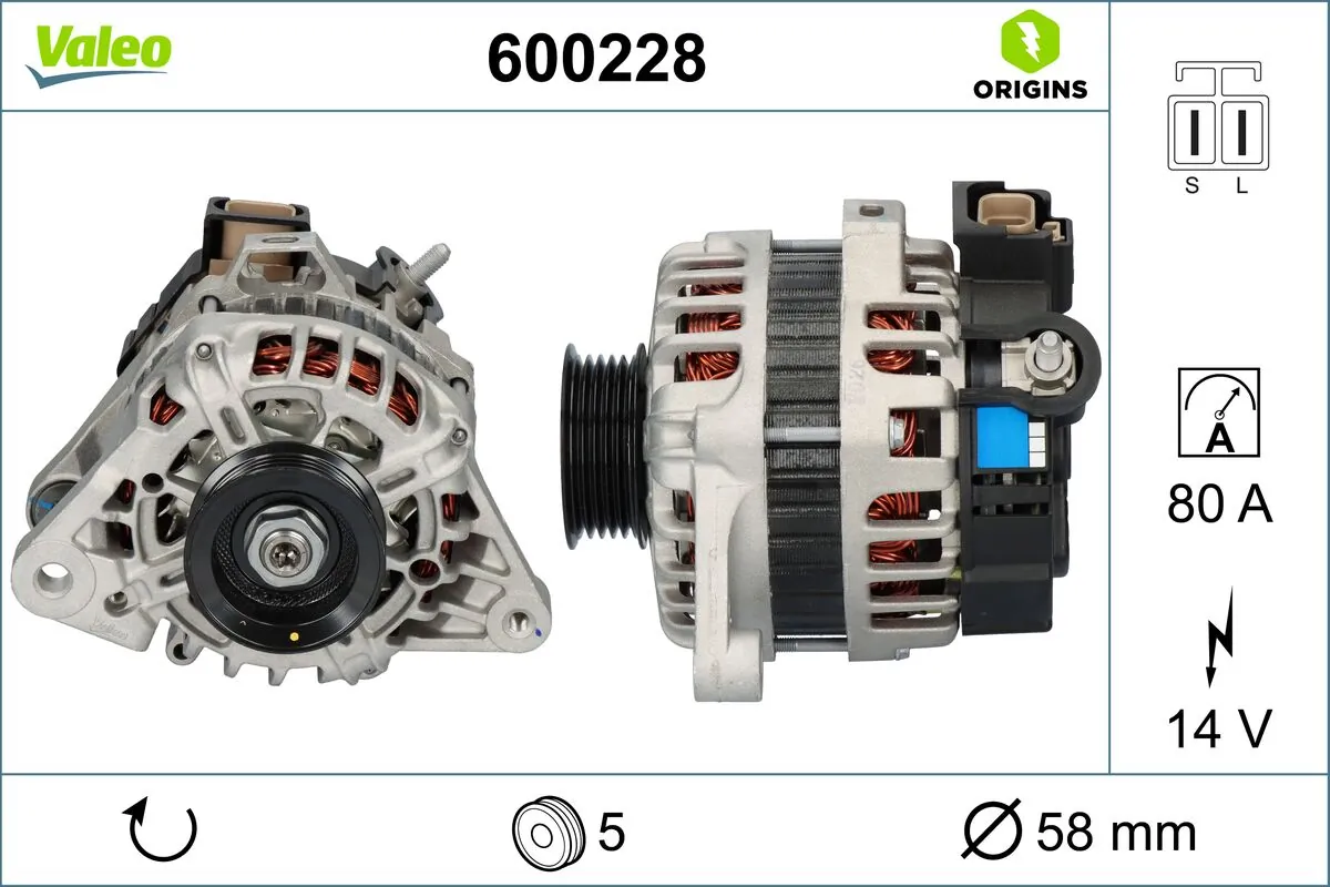 Compre 600228 VALEO Gerador