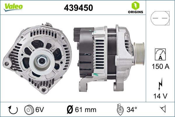 Compre 439450 VALEO Gerador