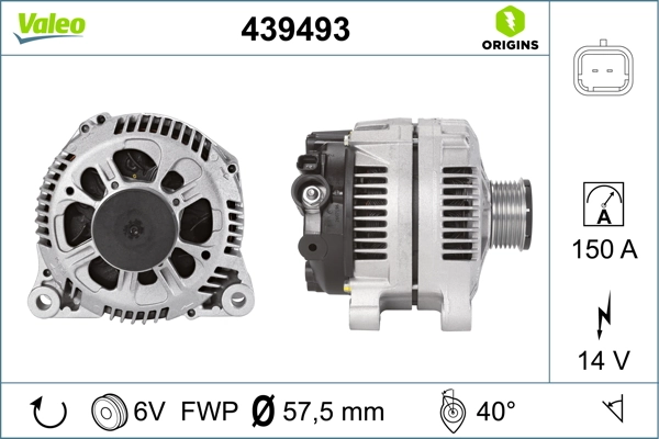 Compre 439493 VALEO Gerador