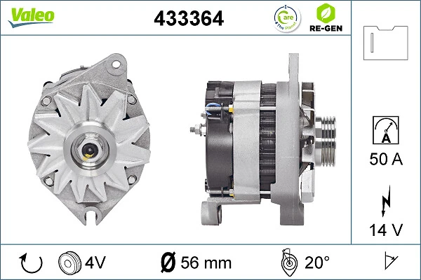 Compre 433364 VALEO Gerador
