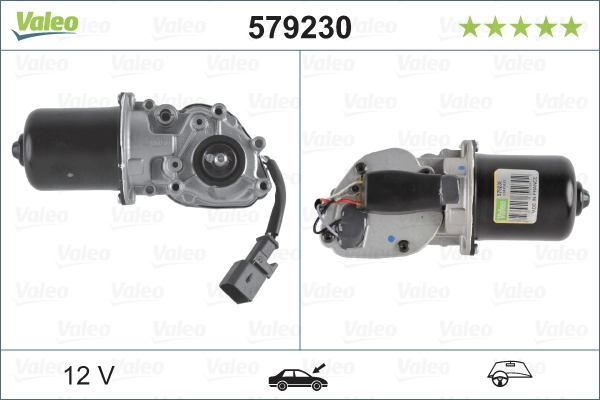 Motor de limpador pára-brisas do pára-brisas Peugeot 607  9D, 9U