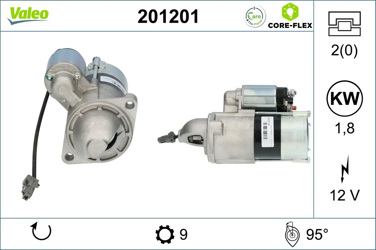 Compre 201201 VALEO Motor de arranco