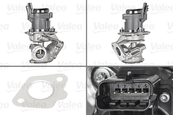 Válvula EGR de recirculação dos gases 700413 VALEO