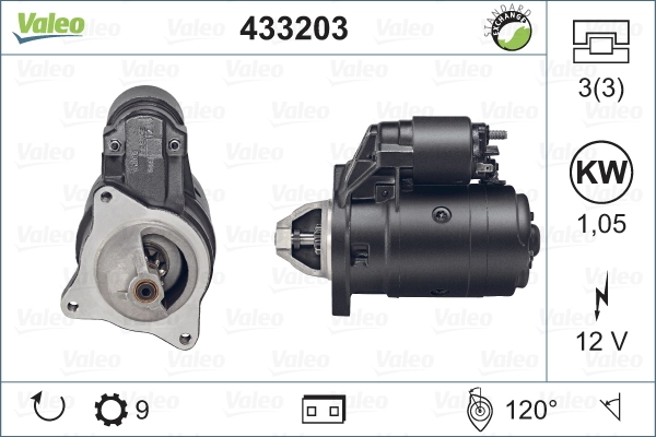 Motor de arranco 9000142002 Renault (RVI)