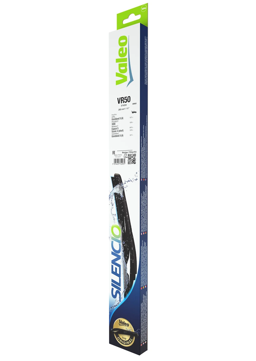 Compre 574203 VALEO Limpa-pára-brisas de vidro traseiro