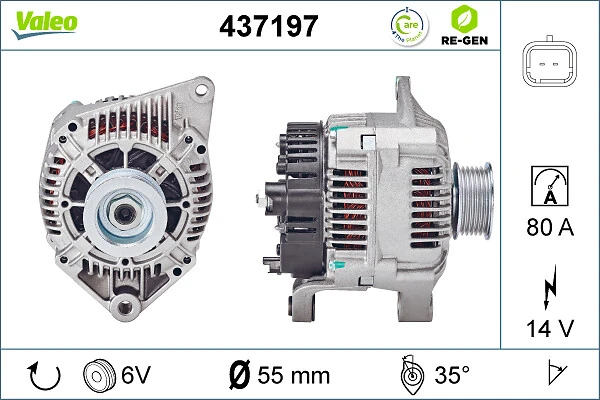 Compre 437197 VALEO Gerador