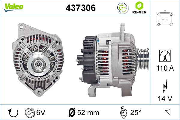 Compre 437306 VALEO Gerador