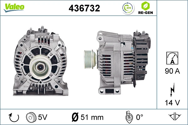 Compre 436732 VALEO Gerador