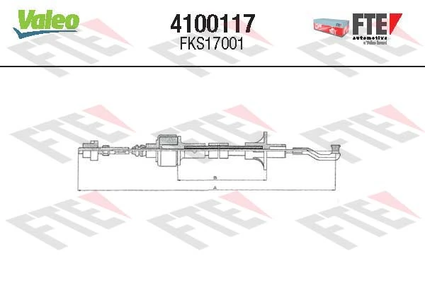 Cabo de embraiagem Beca Cables 401009 preço, a partir de 12,50 USD