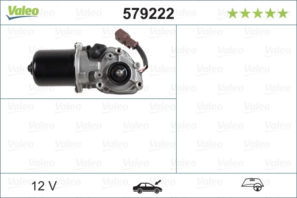 579222 VALEO Motor de limpador pára-brisas do pára-brisas