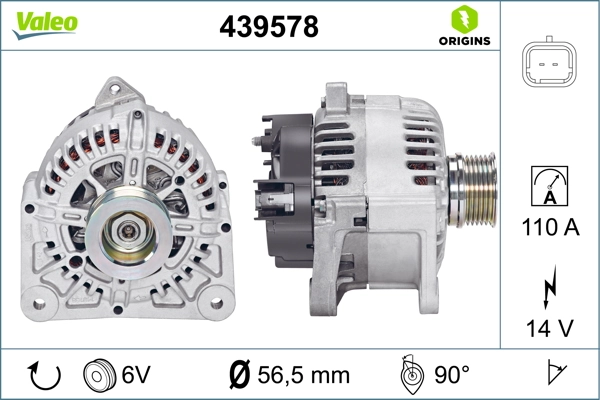 Compre 439578 VALEO Gerador