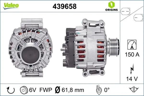 Compre 439658 VALEO Gerador