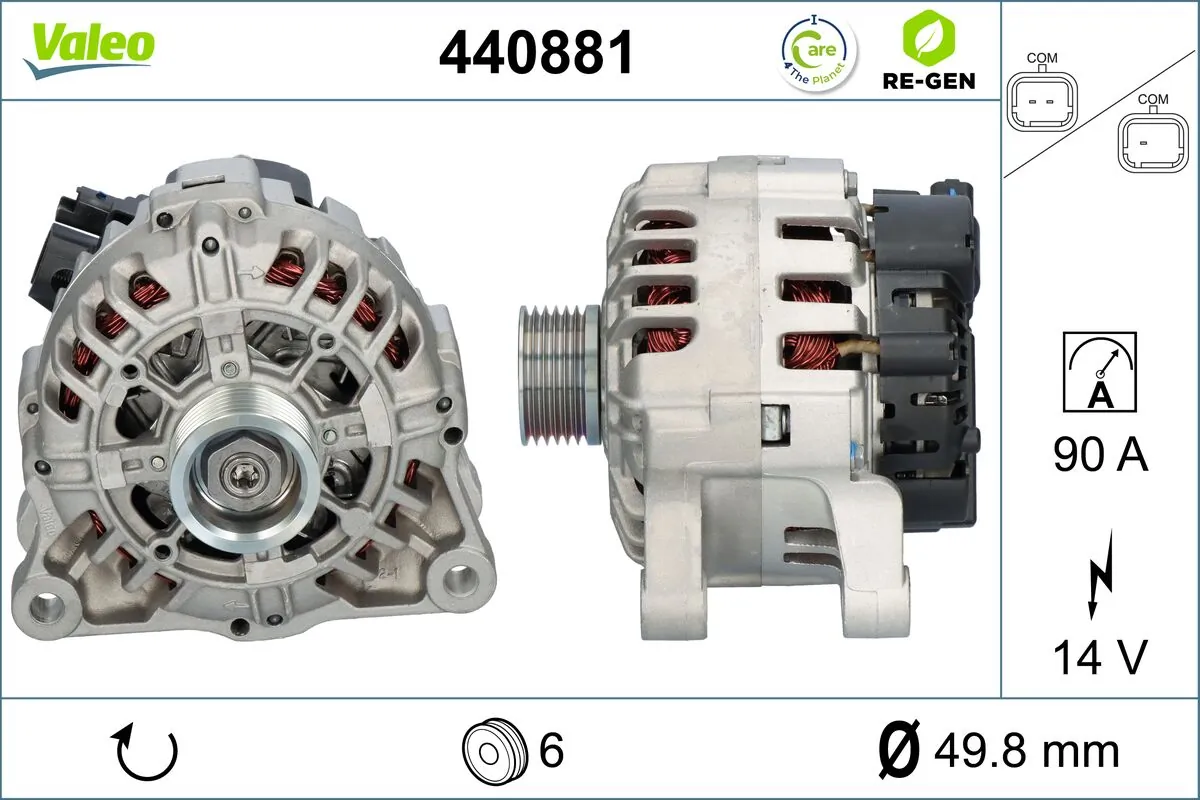 Compre 440881 VALEO Gerador