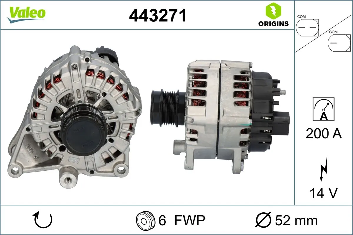 Compre 443271 VALEO Gerador
