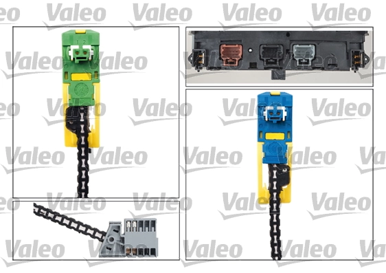 Comutador instalado na coluna da direção, montado VALEO 251489 preço, a partir de 391,66 USD