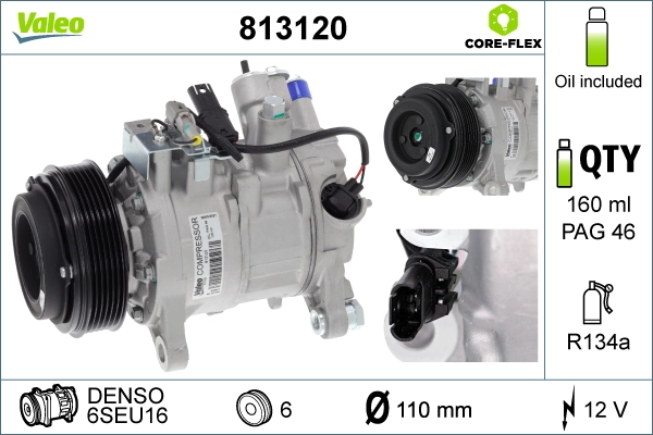 Compre 2040KS6 Polcar Compressor de aparelho de ar condicionado