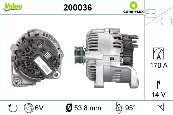 Compre 200036 VALEO Gerador
