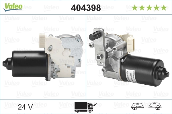 Motor de limpador pára-brisas do pára-brisas Mercedes Benz Truck TRUCK ATEGO II 