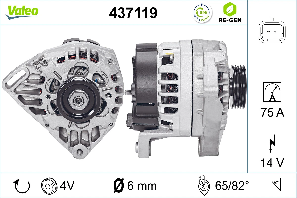 Compre 437119 VALEO Gerador