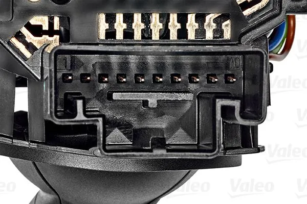 Comutador instalado na coluna da direção, montado Volkswagen Polo V RUS 602, 604, 612, 614