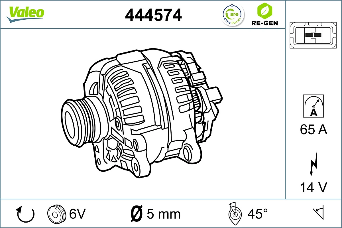  Gerador Nissan Micra hatchback (K11) (1992 - 2003) 