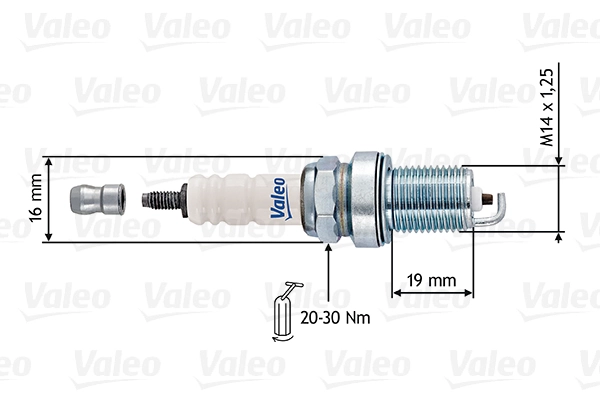 KJ1718110 Mazda Vela de ignição