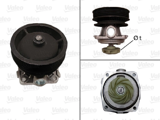 Bomba de água (bomba) de esfriamento para Fiat Tempra 159