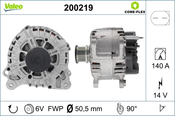 Compre 200219 VALEO Gerador
