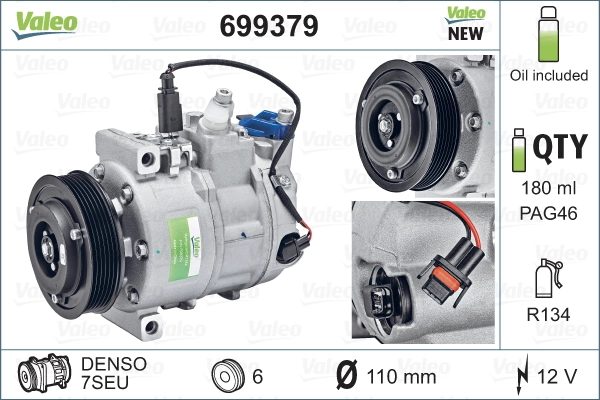Compressor de aparelho de ar condicionado Cargo 241470 preço, a partir de 175,67 USD