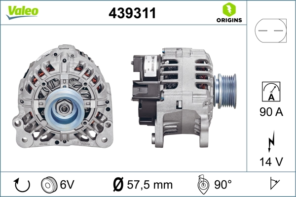 Compre 439311 VALEO Gerador