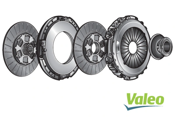 Kit de embraiagem (3 peças) VALEO 827256 preço, a partir de 1533,97 USD